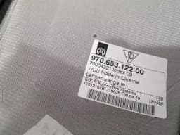 PORSCHE Porsche Panamera 970 seatpad 97065312200 seat seat leather left seat — thumbnail 3