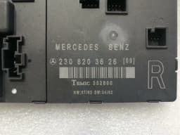 MERCEDES-BENZ Mercedes SL R230 right door module A2308203626 door control unit right — thumbnail 3