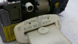 MERCEDES-BENZ Mercedes SL R230 front seat belt A2308600285 seat belt front right beige — thumbnail 6