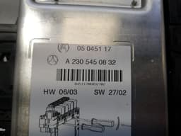 MERCEDES-BENZ FAULTY! Mercedes SL R230 SAM Fuse Box A2305450832 Fuse Box — thumbnail 7