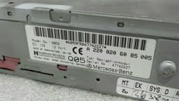 MERCEDES-BENZ MERCEDES SL R230 DVD ROM Player A2208206085 Sat Nav Computer GPS COMAND — thumbnail 9