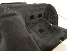 PORSCHE Porsche 911 992 992863007C Mat Carpet Under Rear Seat Section Black Convertible — thumbnail 5