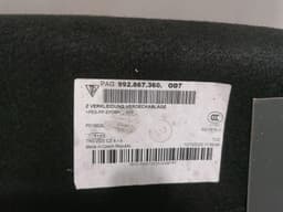 PORSCHE Porsche 911 992 Convertible Luggage Compartment Cover 992867360 Boot Liner — thumbnail 3