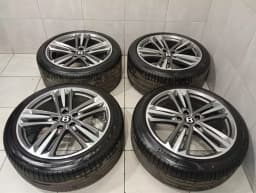 BENTLEY 21 Bentley Continental GT 18-24 3S 3SD Alloy Wheel SET 3SA601025AF Alloy Wheel SET — thumbnail 2