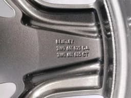 BENTLEY 21 Bentley Continental GT Alloy Wheel Set MULLINER BBS 3W0601025DA Alloy Wheel SET — thumbnail 3