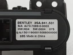 BENTLEY Bentley Continental GTC 18-24 3S 3SD light switch 3SA941531 light switch — thumbnail 6