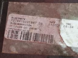 CHEVROLET Chevrolet Corvette C6 Left REAR Wing 22813565 Fenders REAR Left — thumbnail 8