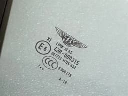 BENTLEY Bentley Continental GTC 18-24 3S 3SD Right Front 1/4 Glass 3SD845114C Door Panel — thumbnail 6