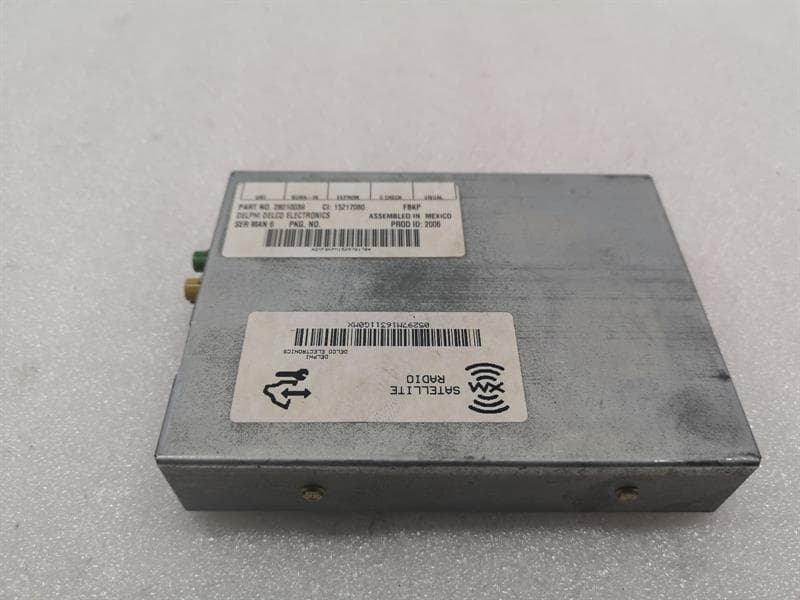 CHEVROLET CHEVROLET CORVETTE C6 Electronic Module 28010039 Control Unit SATRELITE RADIO