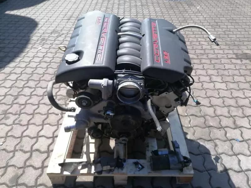 CHEVROLET CORVETTE C6 6.0 V8 Engine LS2 ENGINE COMPLETE HOLDER FAULTY BRACKET DEF