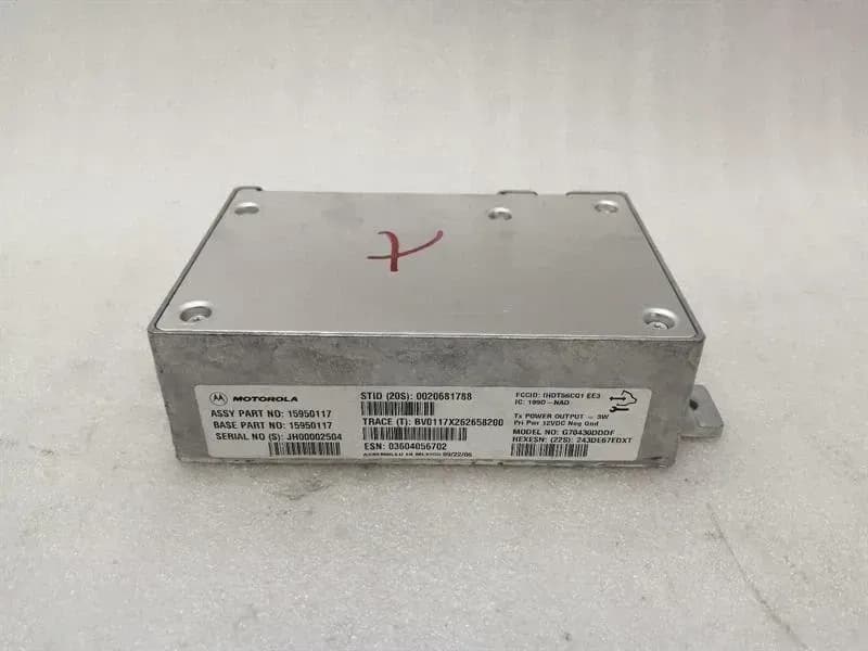 CHEVROLET Chevrolet Corvette C6 Electronic Module 15950117 Control Unit ONSTAR