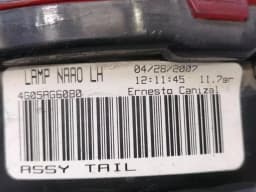 CHEVROLET Chevrolet Corvette C6 Left Rear Light 25958215 Rear Left Tail Light — thumbnail 7