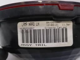 CHEVROLET Chevrolet Corvette C6 Left Rear Light 25958215 Rear Left Tail Light — thumbnail 6