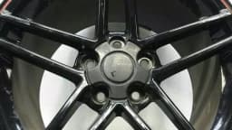 CHEVROLET CHEVROLET CORVETTE C6 Alloy Wheel Alloy Rim Rear 18x10.5J NOT ORIGINAL REPLICA — thumbnail 4