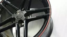 CHEVROLET CHEVROLET CORVETTE C6 Alloy Wheel Alloy Rim Rear 18x10.5J NOT ORIGINAL REPLICA — thumbnail 3
