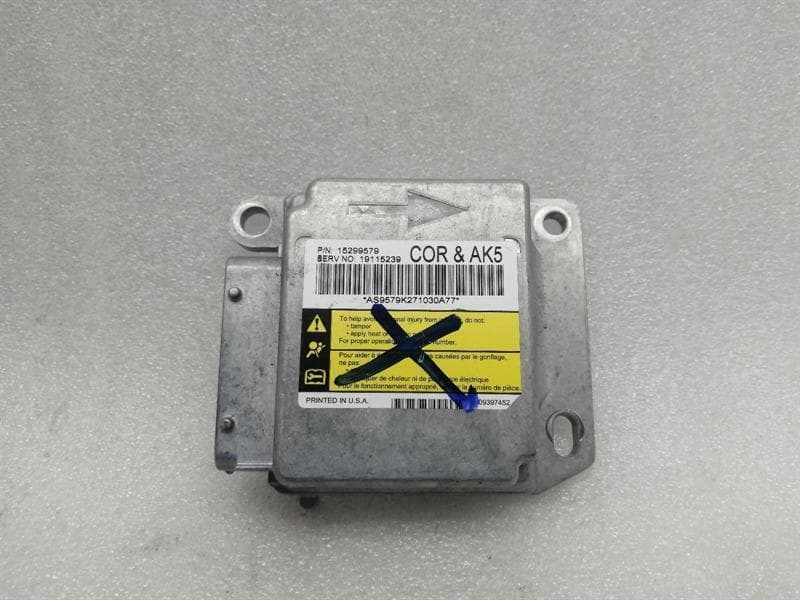 CHEVROLET Chevrolet Corvette C6 Safety Module ECU 15299579 Air Control Unit SRS
