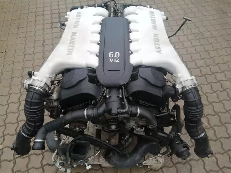 ASTON MARTIN 573HP 2016 ASTON MARTIN VANTAGE V12S 6.0 V12 ENGINE AM28 ENGINE COMPLETE SET