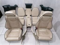 ASTON MARTIN ASTON MARTIN DB7 VANTAGE STEERING WHEEL RECARO SPORT SEATS 74-121182-AAW seats BEIGE — thumbnail 1