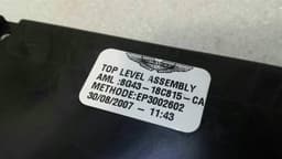 ASTON MARTIN Aston Martin DB9 Volante Auto Climate Control 8G43-18C815-CA Climate Control Panel — thumbnail 9
