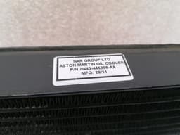 ASTON MARTIN Aston Martin DB9 COUPE Gearbox Oil Cooler 7G43-445396-AA Transmission Oil Cooler — thumbnail 6