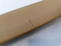 ASTON MARTIN Porsche 911 996 convertible overhead cover leather 99655519111 Savannah beige leather — thumbnail 4