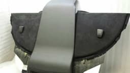 ASTON MARTIN Aston Martin Vanquish S Parcel Shelf CD33-46668-BDW Hat Rack Alcantara Leather — thumbnail 3