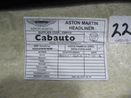 ASTON MARTIN ASTON MARTIN VANQUISH S AM29 Roof Lining 4G43-51916-AEW Attic ALCANTARA — thumbnail 5