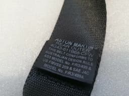ASTON MARTIN Aston Martin DB9 Volante rear belt 4G43-611B68-CFW seat belt belt rear — thumbnail 7