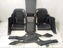 ASTON MARTIN ASTON MARTIN VIRAGE MK2 2011-2012 SEAT REAR SET 9D3360080ABW REAR SEAT — thumbnail 1