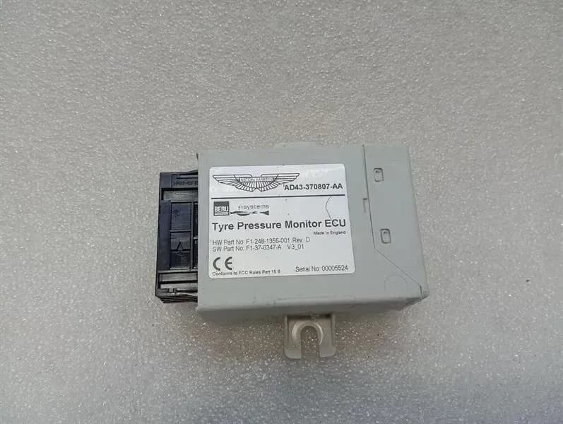 ASTON MARTIN CURVE MK2 Electronic Module AD43-370807-AA Control Unit TYRE PRESS
