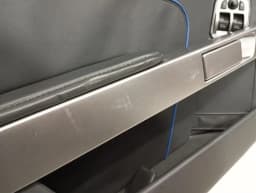 ASTON MARTIN ASTON MARTIN CURVE MK2 2011-2012 SPORT SEATS HEATED BLUE BLACK LEATHER SEATS — thumbnail 5
