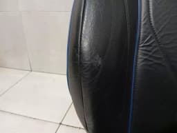 ASTON MARTIN ASTON MARTIN CURVE MK2 2011-2012 SPORT SEATS HEATED BLUE BLACK LEATHER SEATS — thumbnail 9