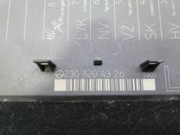 MERCEDES-BENZ Mercedes SL R230 left seat module A2308204326 left seat control unit — thumbnail 4