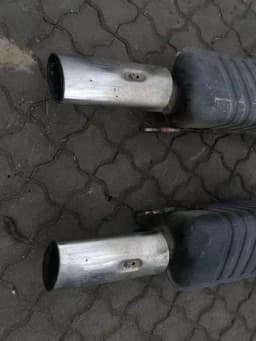 MERCEDES-BENZ Mercedes S W220 Exhaust Silencer A2204903021 Exhaust Muffler M275 V12 — thumbnail 7