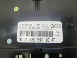 MERCEDES-BENZ MERCEDES S W220 S600 V12 Instrument Cluster A2205401647 Speedometer M275 MPH — thumbnail 10