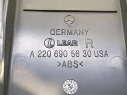 MERCEDES-BENZ Mercedes S W220 Right B Post Cover A2206921222 Re B Pillar Trim Alcantara — thumbnail 10