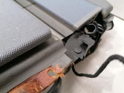 MERCEDES-BENZ Mercedes S-Class W221 Parcel Shelf A2216900549 Hat Pad 7J55 LEATHER V12 S600 — thumbnail 4