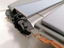 MERCEDES-BENZ Mercedes S-Class W221 Parcel Shelf A2216900549 Hat Pad 7J55 LEATHER V12 S600 — thumbnail 3