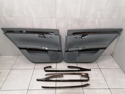 MERCEDES-BENZ Mercedes W221 Door Card Rear A2217201548 Door Trim Rear Set DESIGNO V12 — thumbnail 1