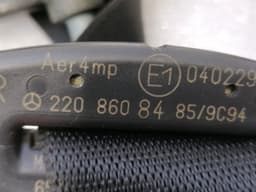 MERCEDES-BENZ Mercedes S-Class W220 Seatbelt Set Of 4 A2208604285 Seat Belt Set — thumbnail 9