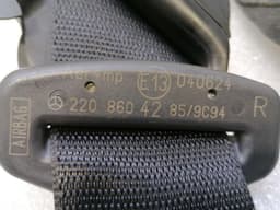 MERCEDES-BENZ Mercedes S-Class W220 Seatbelt Set Of 4 A2208604285 Seat Belt Set — thumbnail 10