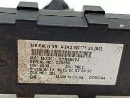 MAYBACH Maybach 62 V240 electronic module A2408207526 controller Bluetooth — thumbnail 8