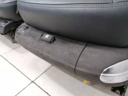 MAYBACH Maybach 62 V240 seat set Maybach 62 seats 57 leather black TV monitors W240 — thumbnail 4