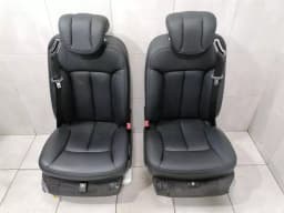MAYBACH Maybach 62 V240 seat set Maybach 62 seats 57 leather black TV monitors W240 — thumbnail 1
