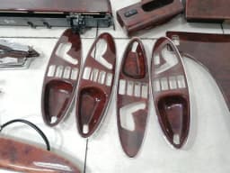 MAYBACH Maybach 62 V240 Veneer Set A2407205948 Strip Cover Kit WOOD — thumbnail 3