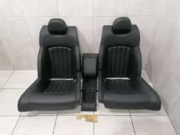 FERRARI Ferrari 612 Scaglietti F137 seat rear seat rear seat bench black leather — thumbnail 1