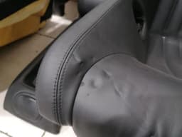 FERRARI Ferrari 612 Scaglietti F137 seat rear seat rear seat bench black leather — thumbnail 6