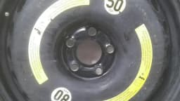 MERCEDES-BENZ Mercedes S W221 Spare Wheel A2214000202 Notrad Reserved 4.5Bx19H2 ET35 5x112 — thumbnail 4