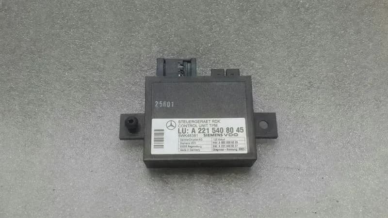 Mercedes S W221 Tyre Pressure Module A2215408045 Tyre Pressure Control Unit