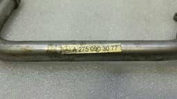 MERCEDES-BENZ Mercedes SL R230 oil feeding pipe A2750903077 line turbocharger — thumbnail 3